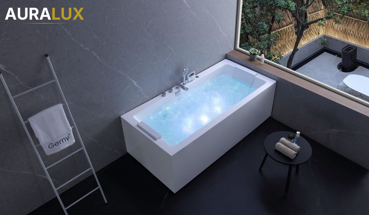 Bồn tắm massage cao cấp GEMY G9585 — phân khúc trung cấp bán chạy nhất tại AuraLux