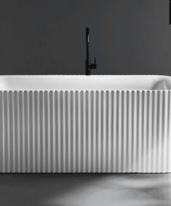Bồn Tắm Freestanding Gợn Sóng Cao Cấp GEMY G9581 | AuraLux