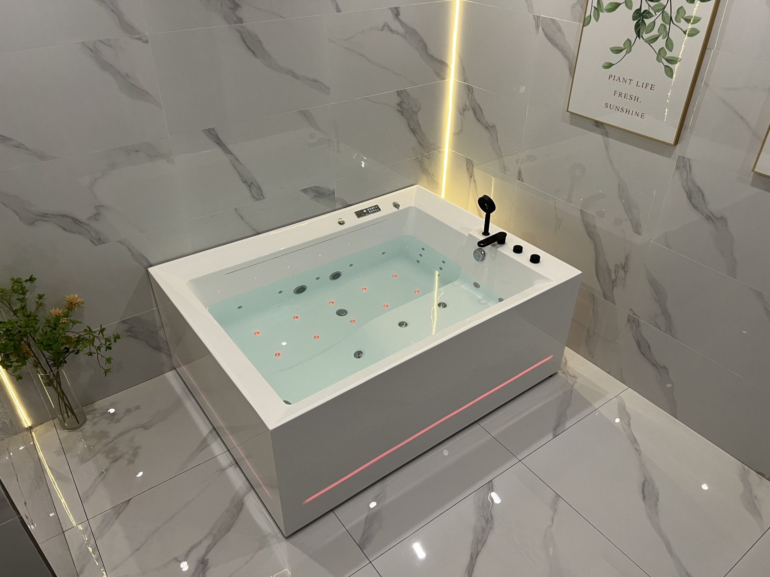 Bồn tắm massage thác nước cao cấp GemyStar GS-8046