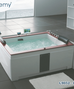 Bồn Tắm Massage Đôi Khung Gỗ GEMY G9052-II | AuraLux