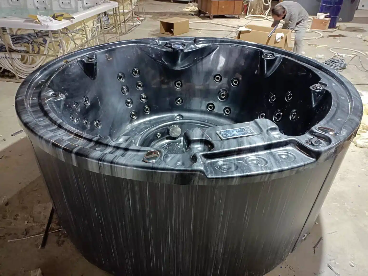 Bồn Spa Tròn 7 Chỗ G9102