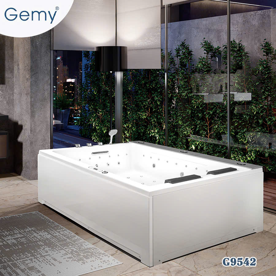 Bồn tắm massage thành đá cao cấp GEMY G9542