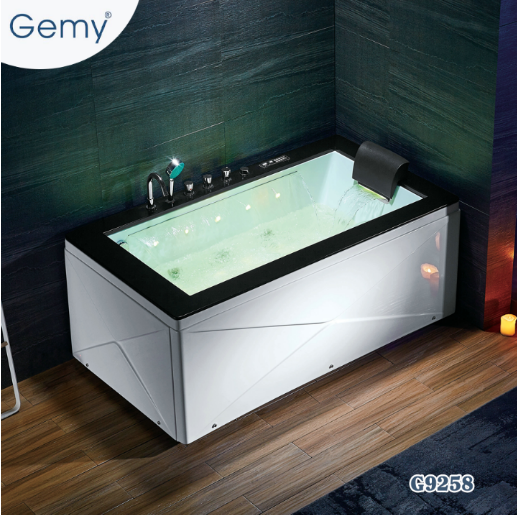 Bồn tắm massage simili 3 rãnh thác GEMY G9258