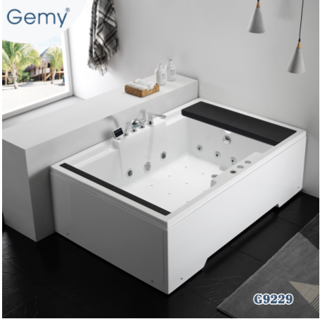 Bồn tắm massage đôi 26 mắt LCD GEMY G9229