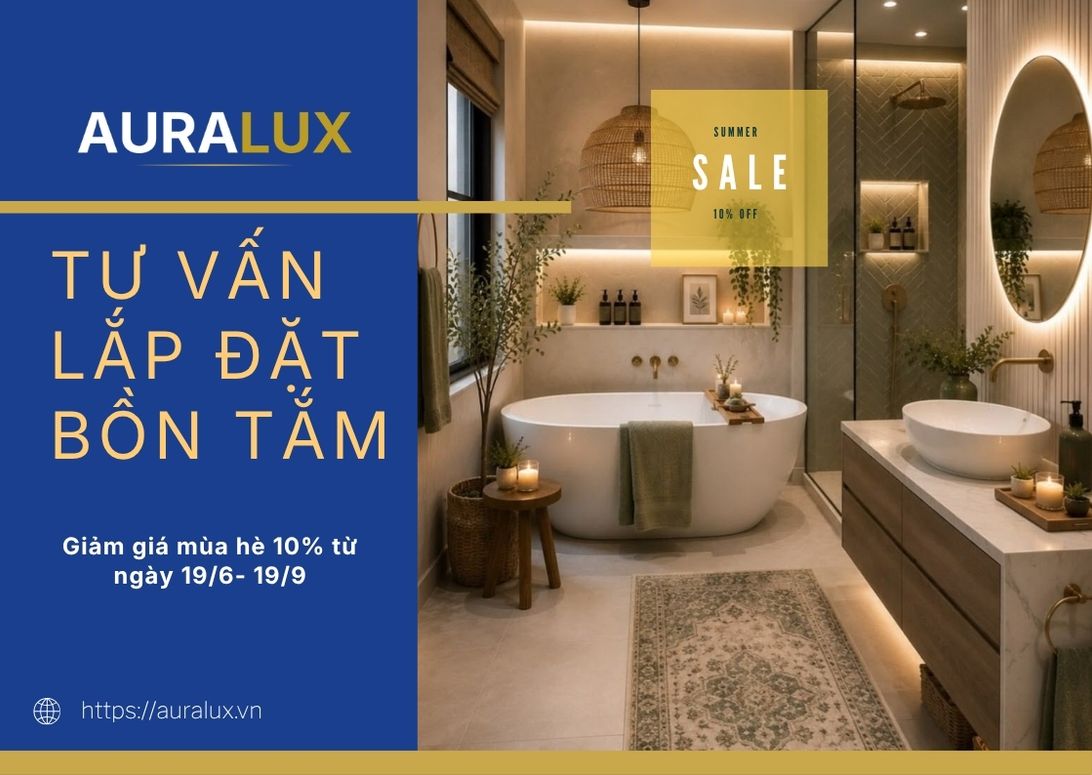 Ưu đãi giảm đến 10% — AuraLux Vietnam