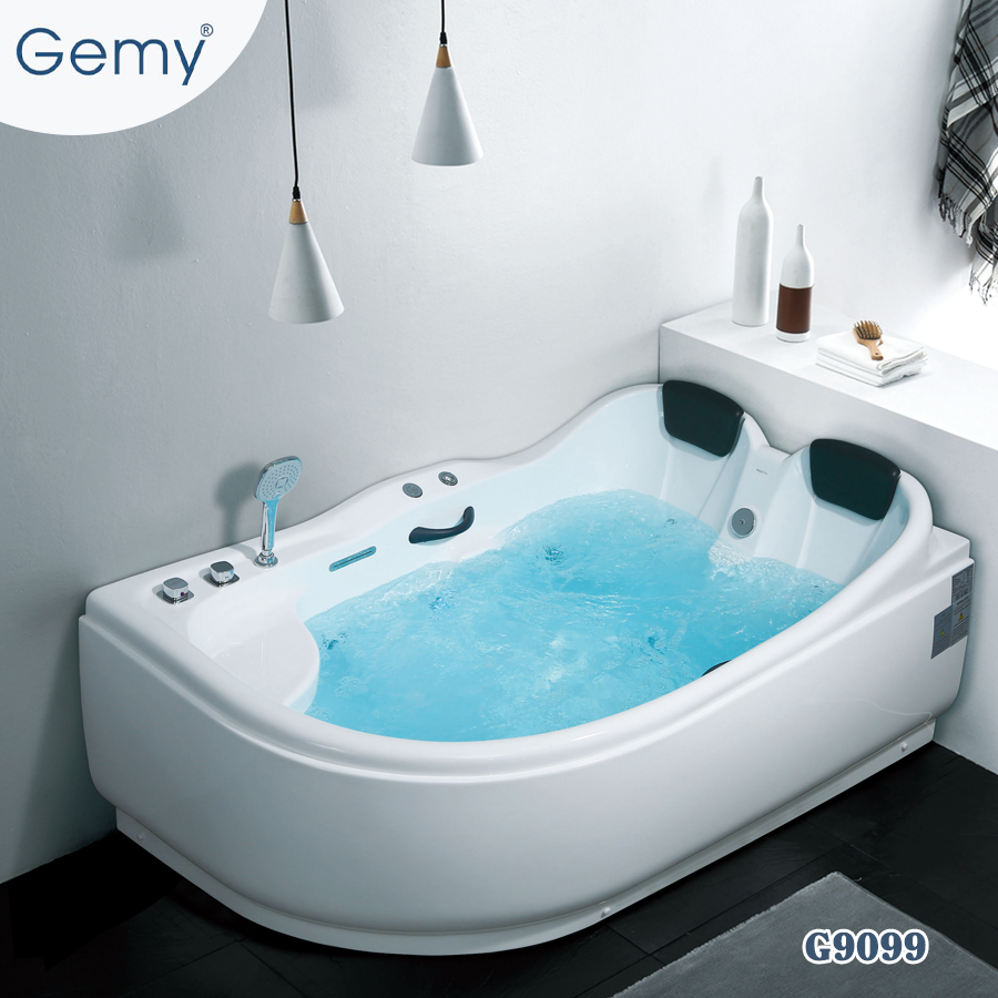 Bồn tắm massage đôi bệ ngồi cao tuổi GEMY G9099