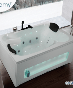 G9526Bồn Tắm Massage Đôi Bệ Ngồi Khung Kệ GEMY G9526 | AuraLux