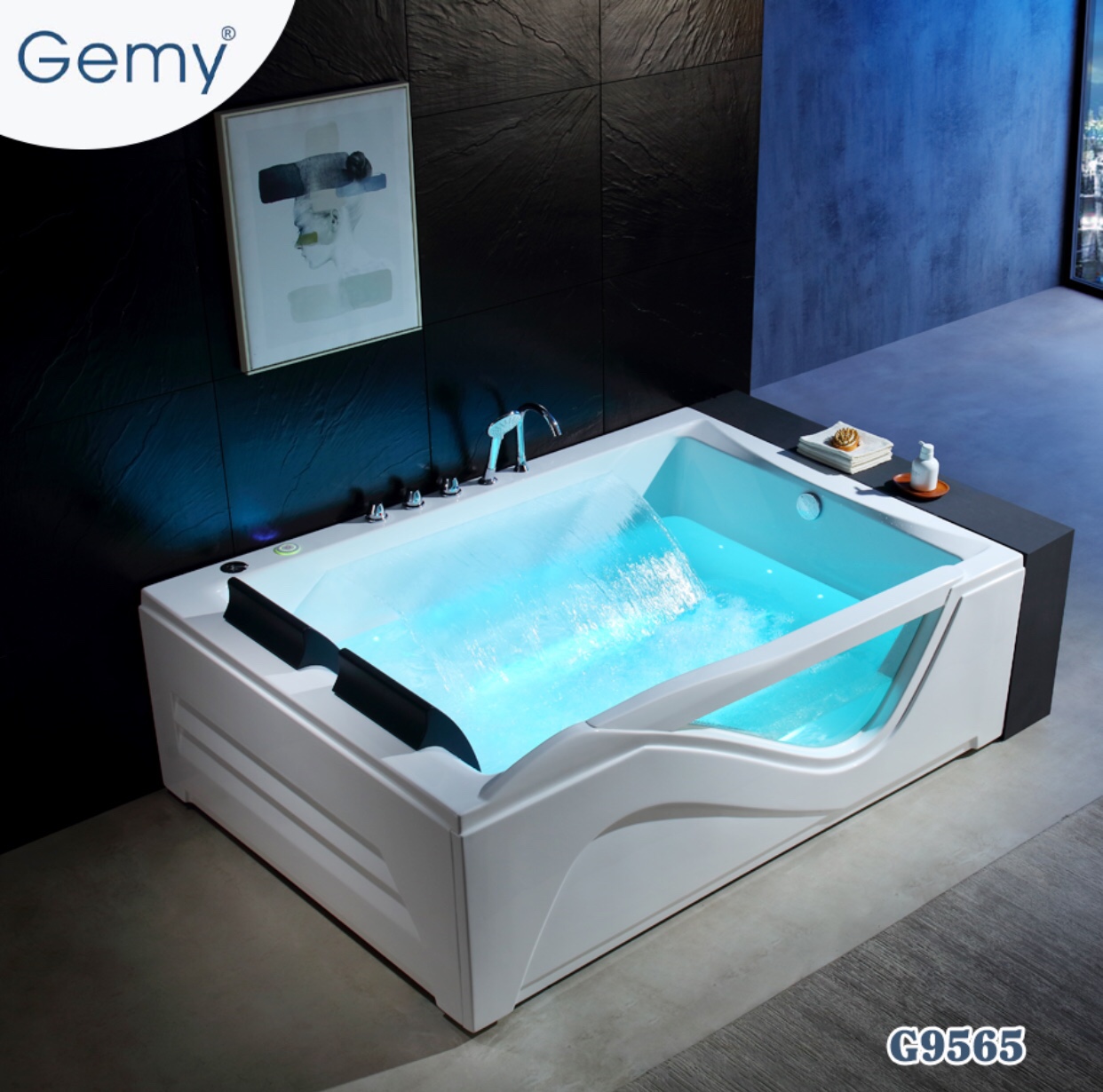 Bồn Tắm Massage Gemy G9565 Chính Hãng