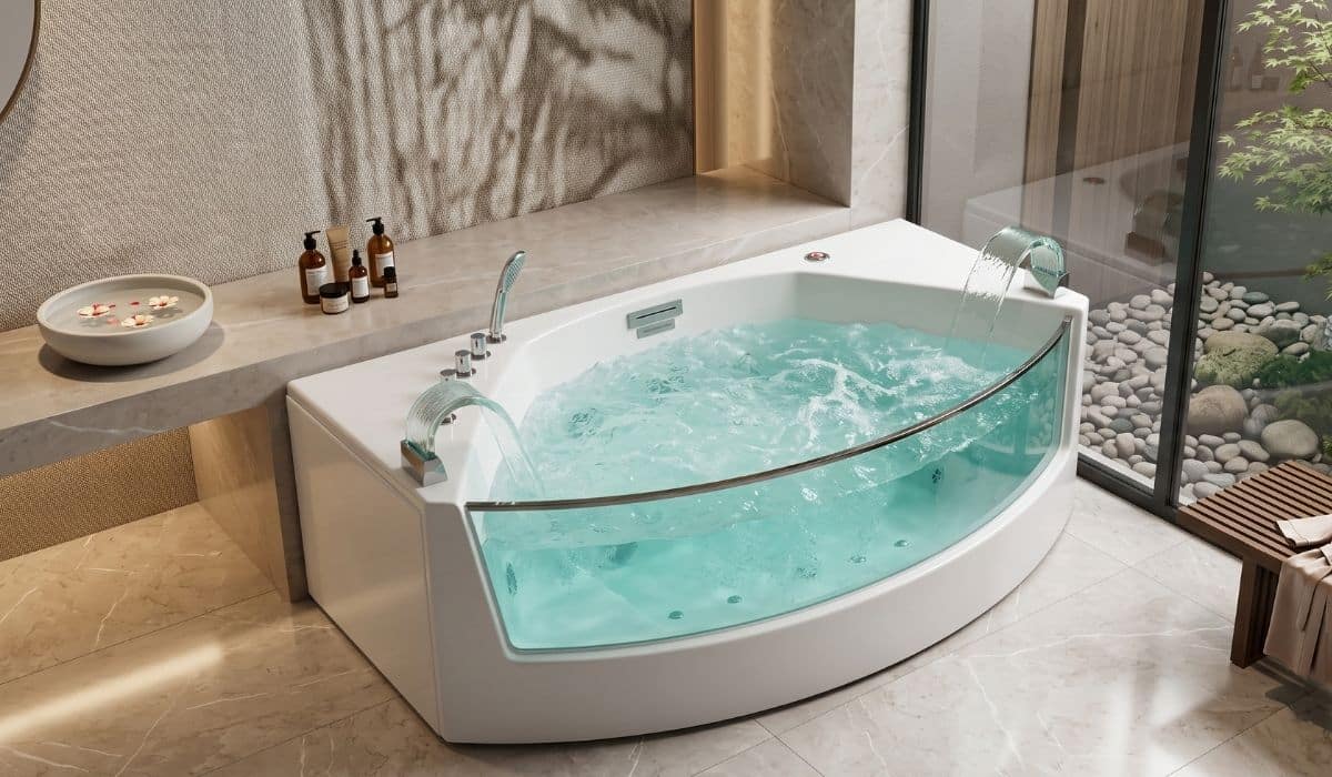 Bồn tắm massage GEMY G9079 dài 2m mẫu mới 2026
